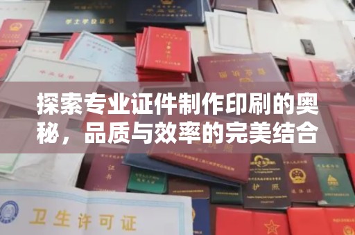 长洲探索专业证件制作印刷的奥秘，品质与效率的完美结合